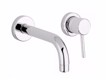 FUTURO - F6520 - 2 hole wall-mounted single handle washbasin mixer by Rubinetteria Giulini - view 3